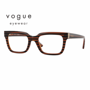 Vogue eyewear VO5611-B 2571 50-20-140 Striped Brown Havana front 1