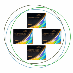 Air Optix colors combo x 4 boxes